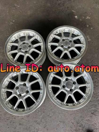 ขายแม็กซ์แต่ง Honda Jazz 4 รู 100 15 นิ้ว รูปที่ 6