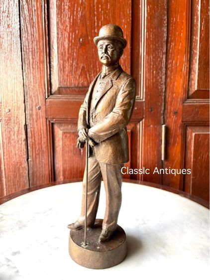 รูปปั้น เสด็จพ่อ ร.5 ทองเหลืองสะสม รูปที่ 2