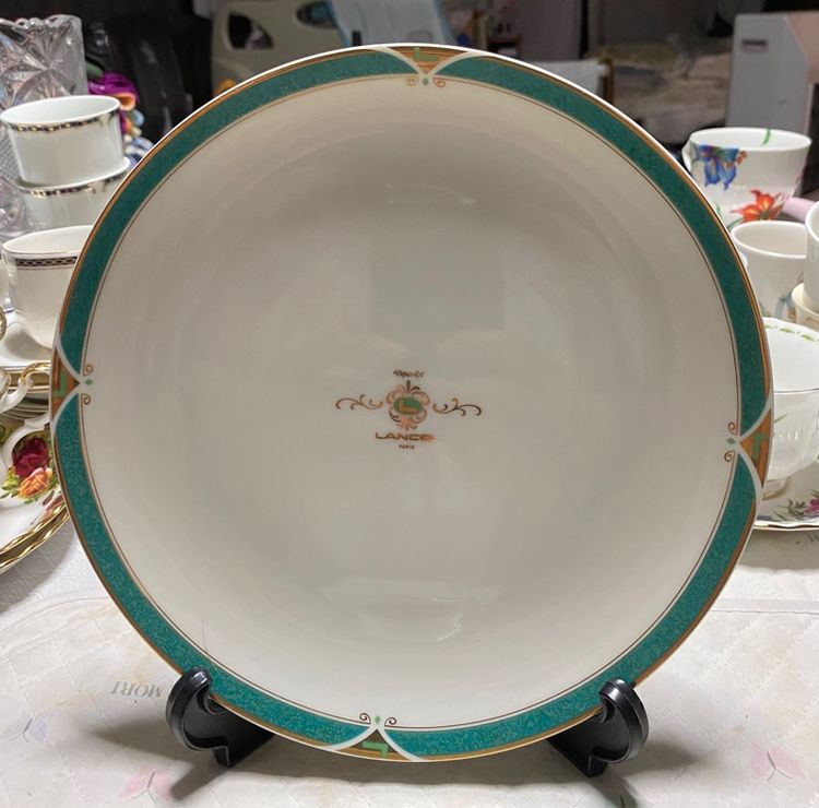 ชุดจาน 6ใบLancel Paris  รูปที่ 5