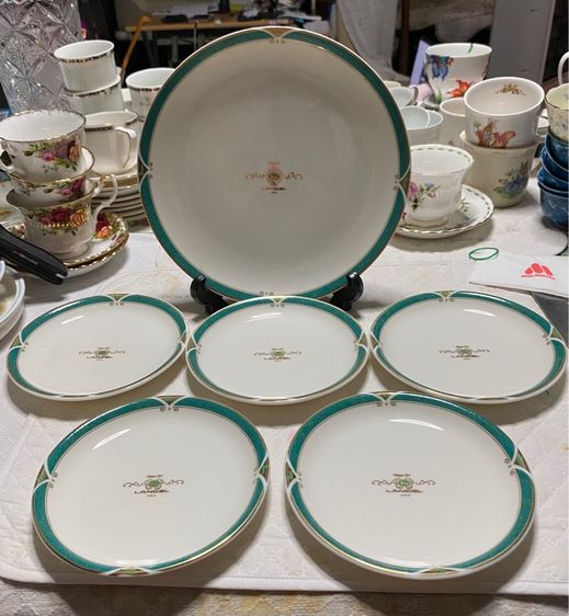 ชุดจาน 6ใบLancel Paris  รูปที่ 2