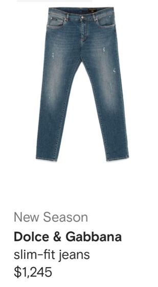 กางเกงยีนส์ Dolce and Gabbana  รูปที่ 5
