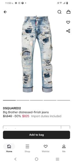 กางเกงยีนส์ Dsquared2  รูปที่ 8