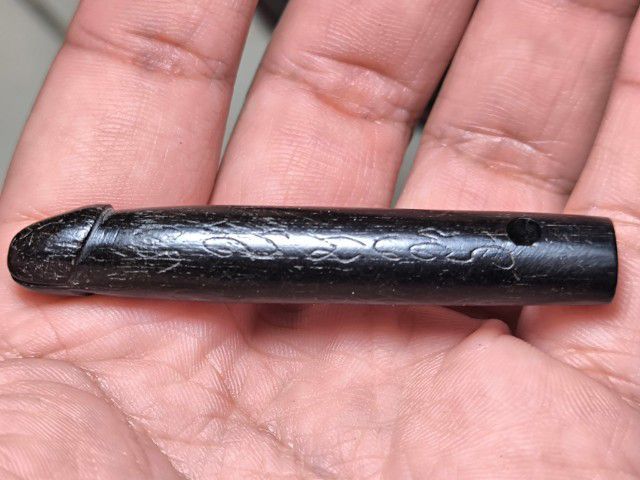 ปลัดขิกหลวงพ่อคง วัดวังสรรพรส ไม้งิ้วดำ รูปที่ 3