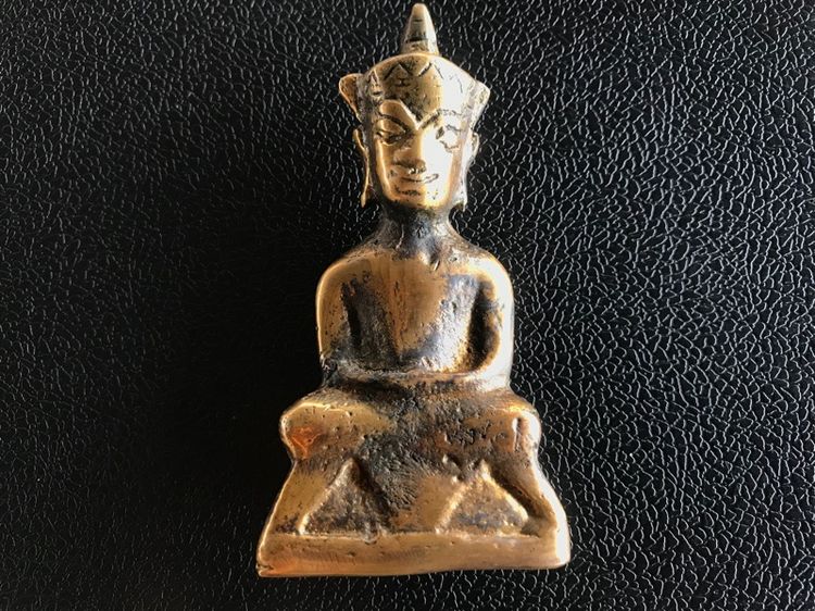 พระชัยเนื้อทองเหลืองผสมนาค รูปที่ 11