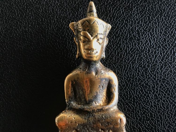 พระชัยเนื้อทองเหลืองผสมนาค รูปที่ 14