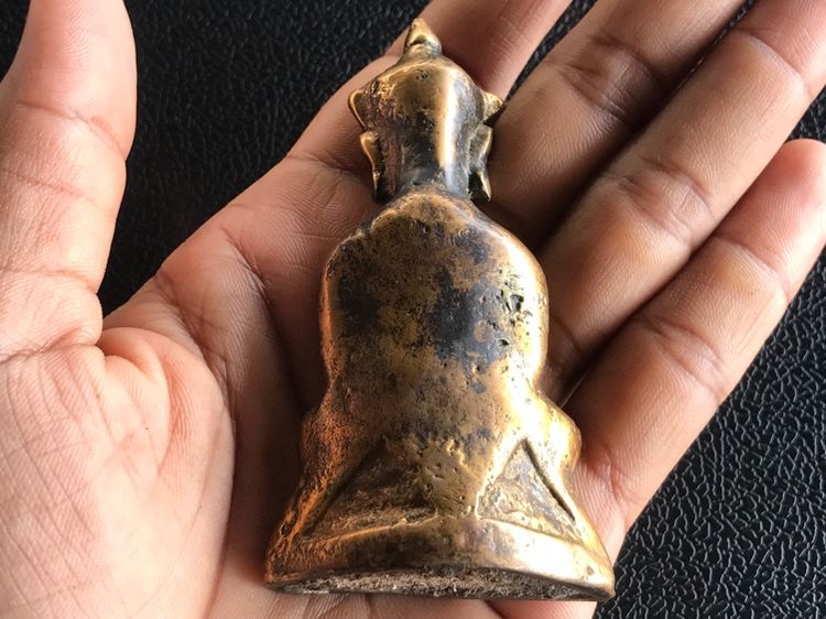 พระชัยเนื้อทองเหลืองผสมนาค รูปที่ 2