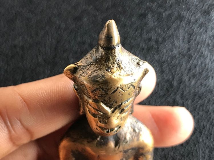 พระชัยเนื้อทองเหลืองผสมนาค รูปที่ 5