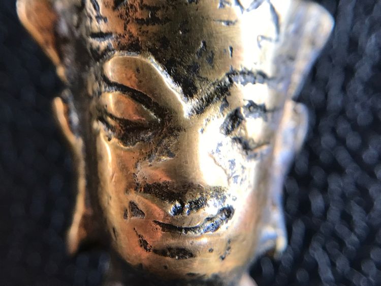 พระชัยเนื้อทองเหลืองผสมนาค รูปที่ 7