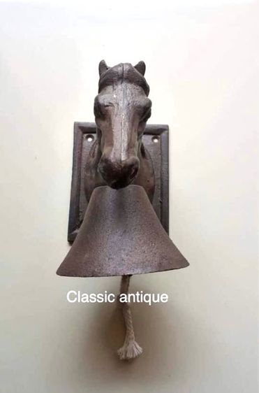 ระฆัง ม้า เหล็กหล่อสะสม รูปที่ 3