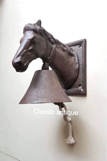 ระฆัง ม้า เหล็กหล่อสะสม