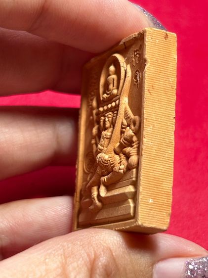 พระพุทธเจ้าเหนือพรหม หลวงปู่ศิลา วัดพระธาตุหมื่นหิน จ.กาฬสินธุ์ ปลุกเสก เนื้อดินเผาหลังยันต์ ด้านข้างเลเซอร์โค้ดและหมายเลข ปี 2566 รูปที่ 6