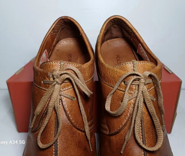 KicKers Sneakers 46EU(29.2cm) Original งาน Portugal ของแท้ มือ 2 สภาพเยี่ยม, รองเท้า KicKers หนังแท้ พื้นเต็มใกล้เคียงมือ 1 สวยมาก รูปที่ 7
