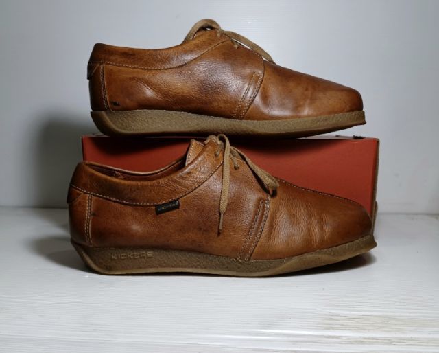 KicKers Sneakers 46EU(29.2cm) Original งาน Portugal ของแท้ มือ 2 สภาพเยี่ยม, รองเท้า KicKers หนังแท้ พื้นเต็มใกล้เคียงมือ 1 สวยมาก รูปที่ 14