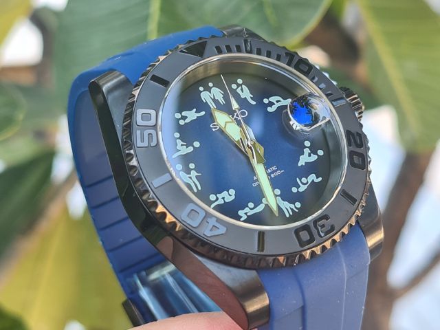 Seiko Modify Black Yachtmaster Kamasutra Dial  รูปที่ 5