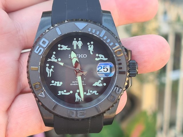 Seiko Modify Black Yachtmaster Kamasutra Dial  รูปที่ 2