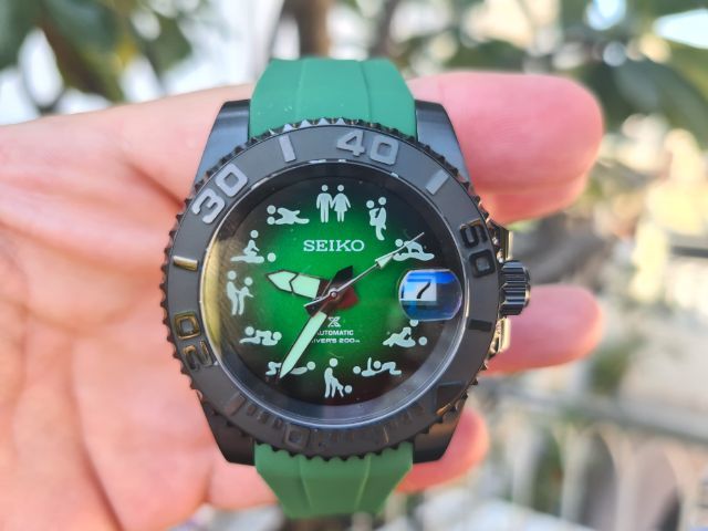 Seiko Modify Black Yachtmaster Kamasutra Dial  รูปที่ 3