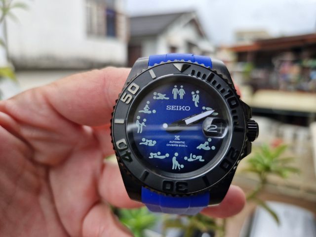 Seiko Modify Black Yachtmaster Kamasutra Dial  รูปที่ 4