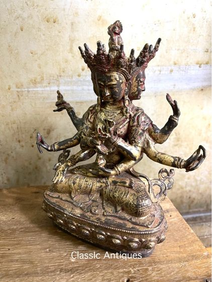 พระทิเบต ทองเหลืองสะสมB4 รูปที่ 6