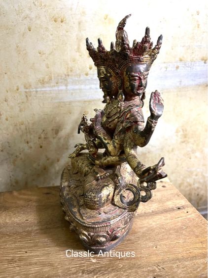 พระทิเบต ทองเหลืองสะสมB4 รูปที่ 5