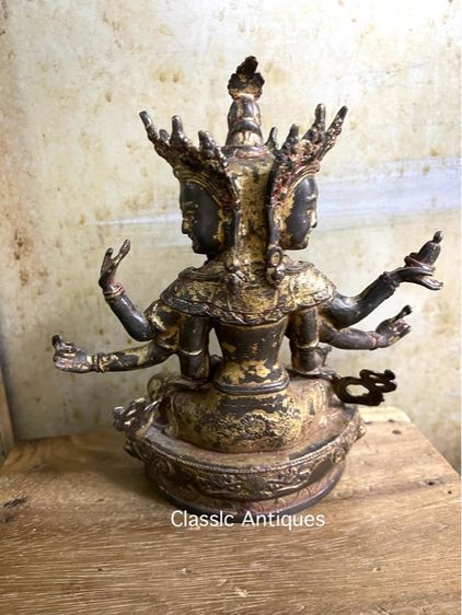 พระทิเบต ทองเหลืองสะสมB4 รูปที่ 4