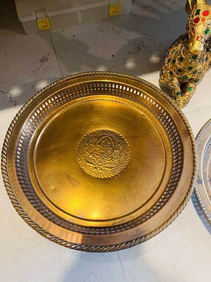 ถาดทองเหลือง รูปที่ 2