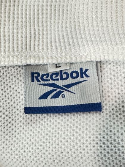 เสื้อวอร์มสีขาว แบรนด์ Reebok รูปที่ 4