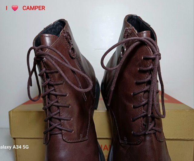 CAMPER Iman GORE-TEX, WATERPROOF, Women's 38EU(24.0cm) Original ของแท้ มือ 2 สภาพใกล้เคียงของใหม่, รองเท้า CAMPER หนังแท้ พื้นเต็ม สวยมาก รูปที่ 7
