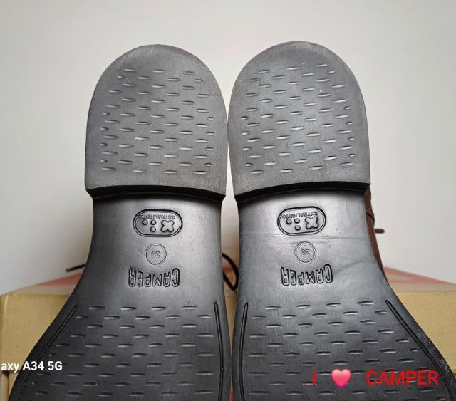 CAMPER Iman GORE-TEX, WATERPROOF, Women's 38EU(24.0cm) Original ของแท้ มือ 2 สภาพใกล้เคียงของใหม่, รองเท้า CAMPER หนังแท้ พื้นเต็ม สวยมาก รูปที่ 10