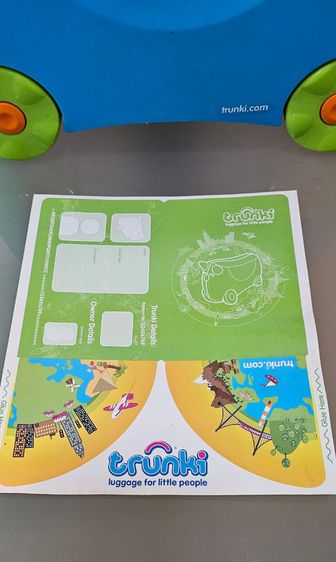 (ส่งต่อ) Trunki กระเป๋าเดินทางสำหรับเด็กของแท้นำเข้า รูปที่ 18