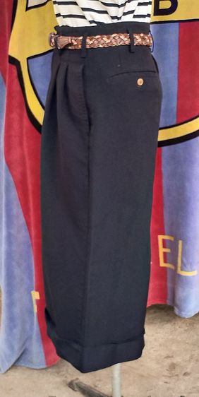 กางเกงกระโปรงสามส่วนขาบาน Comme des garçons มือสองของแท้ รูปที่ 2