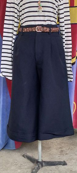 กางเกงกระโปรงสามส่วนขาบาน Comme des garçons มือสองของแท้ รูปที่ 13