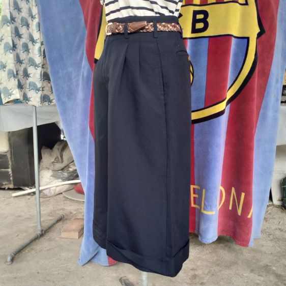 กางเกงกระโปรงสามส่วนขาบาน Comme des garçons มือสองของแท้ รูปที่ 16