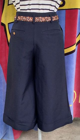 กางเกงกระโปรงสามส่วนขาบาน Comme des garçons มือสองของแท้ รูปที่ 5