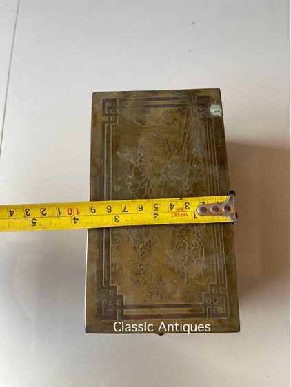 หีบ ทองเหลือง หัวสิงห์สะสม รูปที่ 13