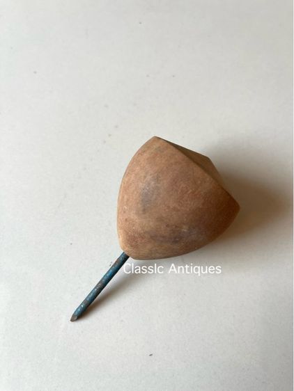 ลูกข่าง ไม้โบราณ ขนาดใหญ่ เก่าสะสม