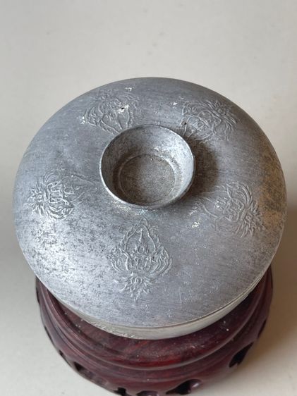 ขัน ลายเทพนมจิ๋ว เก่าโบราณสะสม รูปที่ 17