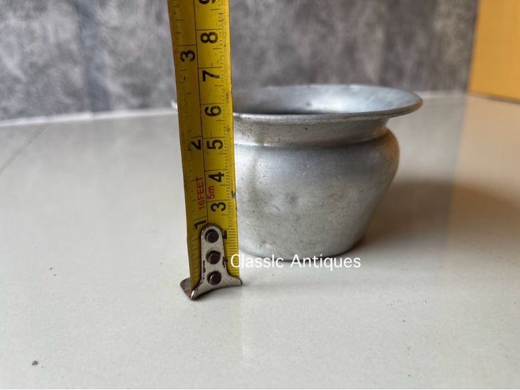 กระโถน อลูมิเนียมจิ๋ว โบราณ รูปที่ 4