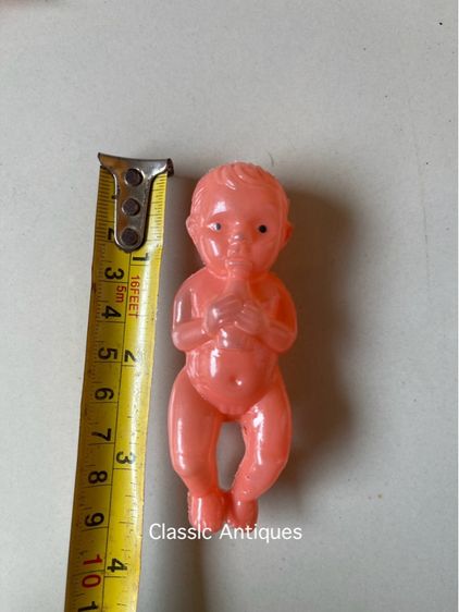 ตุ๊กตา เด็กดูดนม ของเล่นโบราณ เก่าสะสม รูปที่ 6