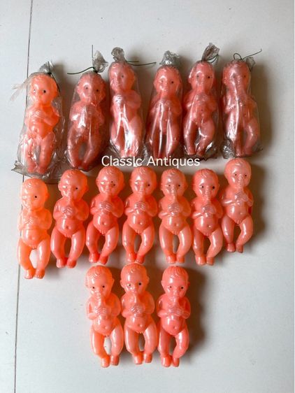 ตุ๊กตา เด็กดูดนม ของเล่นโบราณ เก่าสะสม