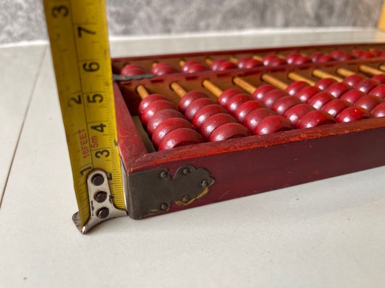 ลูกคิด 13ราง โบราณเก่าสะสมC2 รูปที่ 10