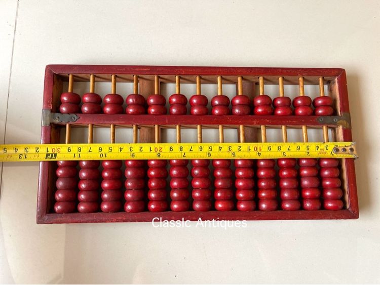 ลูกคิด 13ราง โบราณเก่าสะสมC2 รูปที่ 9