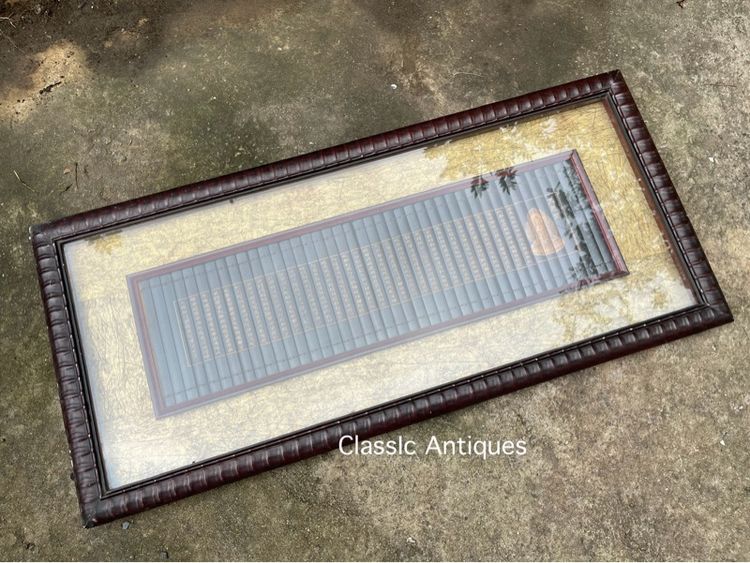 แผ่นป้าย คำอวยพรจีน พร้อมกรอบสะสม A2 รูปที่ 5