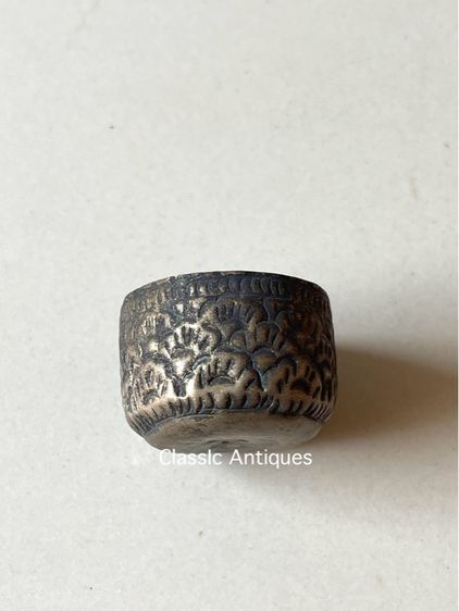 ขัน กะไหล่เงินจิ๋ว โบราณเก่าสะสม รูปที่ 2