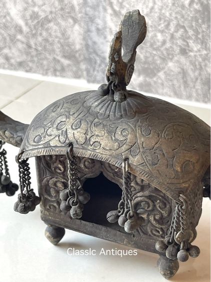 เกี้ยว กะไหล่เงินเก่าสะสม รูปที่ 4