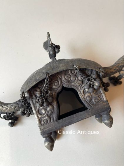 เกี้ยว กะไหล่เงินเก่าสะสม รูปที่ 10