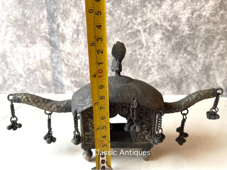 เกี้ยว กะไหล่เงินเก่าสะสม รูปที่ 16