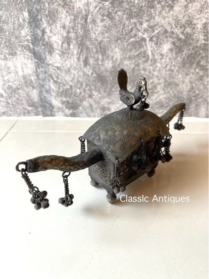 เกี้ยว กะไหล่เงินเก่าสะสม รูปที่ 3