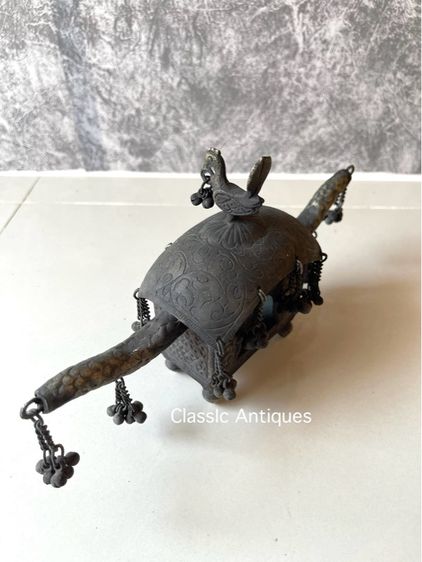 เกี้ยว กะไหล่เงินเก่าสะสม รูปที่ 9