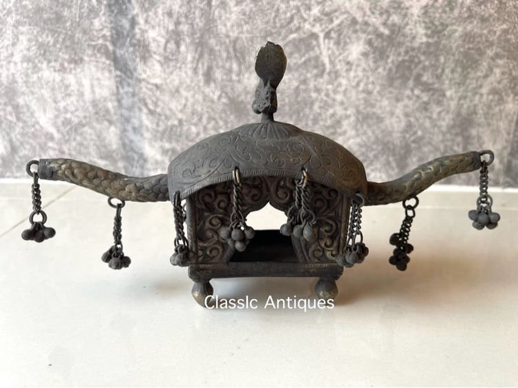 เกี้ยว กะไหล่เงินเก่าสะสม รูปที่ 7