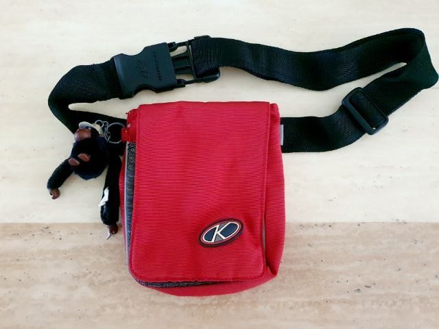 ไม่ระบุ แดง ผ้าใบ KIPLING คาดเอวสีเเดง